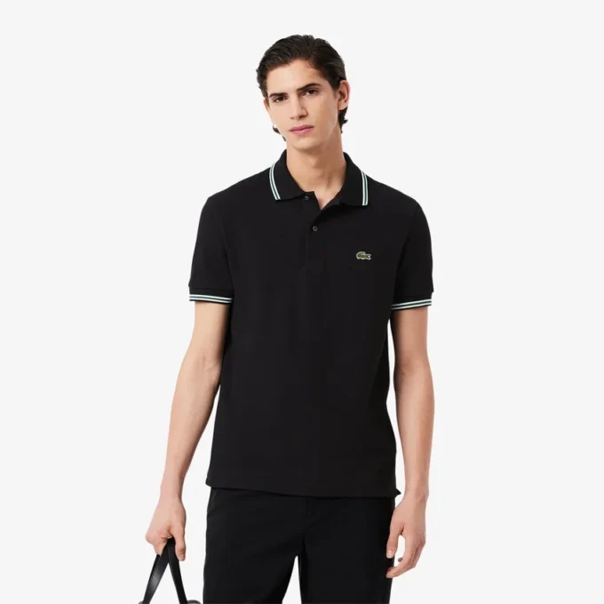 Herren-Poloshirt L.12.12 mit Regular Fit und Zierakzenten