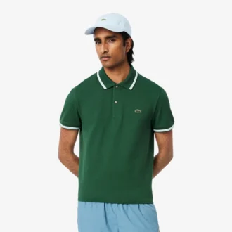 Herren-Poloshirt L.12.12 mit Regular Fit und Zierakzenten