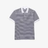 Herren-Poloshirt L.12.12 mit Streifenmuster in klassischer Passform Herren-Poloshirt L.12.12 mit Streifenmuster in klassischer Passform