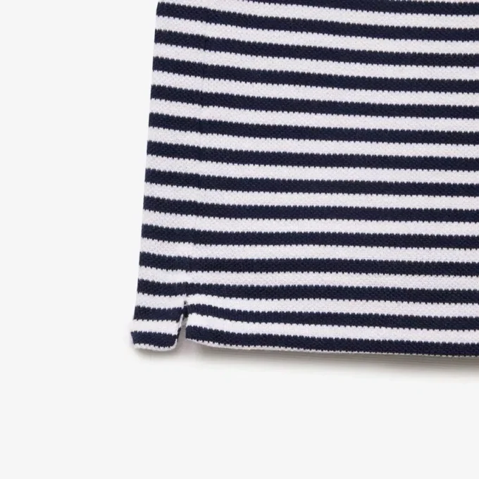 Herren-Poloshirt L.12.12 mit Streifenmuster in klassischer Passform Herren-Poloshirt L.12.12 mit Streifenmuster in klassischer Passform