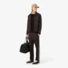 Herren-Poloshirt „Made in France“ mit klassischer Passform und gestreiftem Kragen