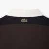 Herren-Poloshirt mit gestreiftem Muster und lockerer Passform