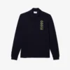 Herren-Poloshirt mit langen Ärmeln, L.12.12, Multi-Badge