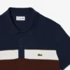 Herren-Poloshirt mit Regular Fit und Colorblock-Design aus Petit Piqué Herren-Poloshirt mit Regular Fit und Colorblock-Design aus Petit Piqué