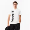 Herren-Poloshirt mit Regular Fit und „Lacoste Movement“-Print