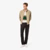 Herren-Poloshirt mit Streifen in klassischer Passform, hergestellt in Frankreich Herren-Poloshirt mit Streifen in klassischer Passform, hergestellt in Frankreich