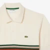 Herren-Poloshirt mit Streifen in klassischer Passform, hergestellt in Frankreich Herren-Poloshirt mit Streifen in klassischer Passform, hergestellt in Frankreich