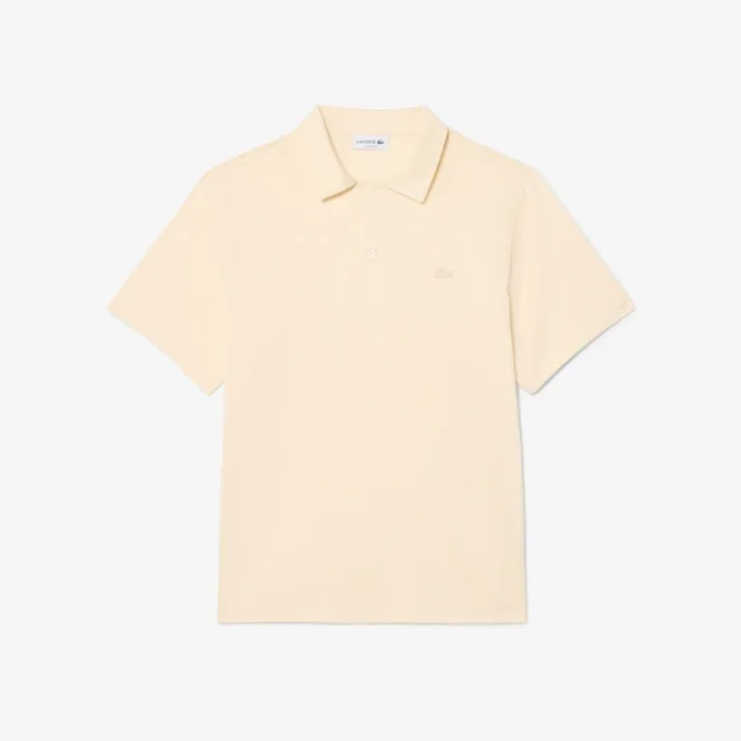 Herren-Poloshirt „Paris Classic Fit“ mit offenem Kragen und Stickerei Herren-Poloshirt „Paris Classic Fit“ mit offenem Kragen und Stickerei