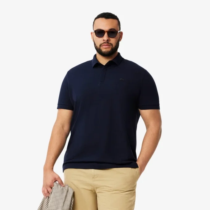Herren-Poloshirt „Paris Stretch Piqua“ in Regular Fit