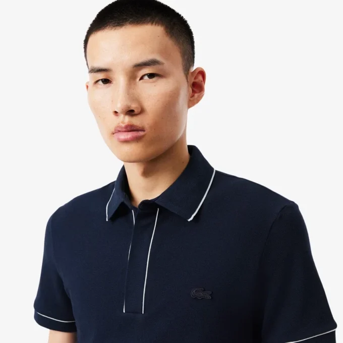 Herren-Poloshirt „Paris Stretch Piqua“ in Regular Fit
