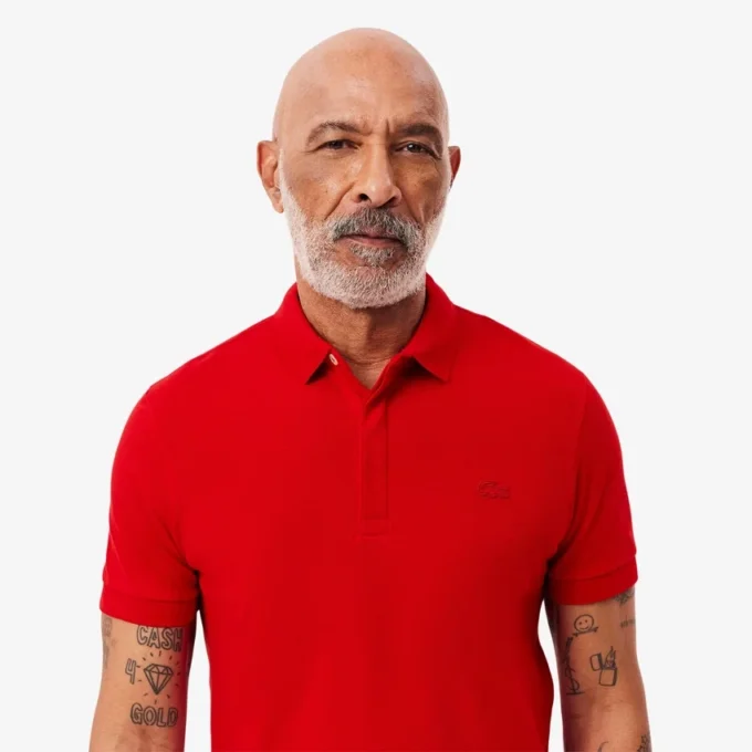 Herren-Poloshirt „Paris Stretch Piqua“ in Regular Fit