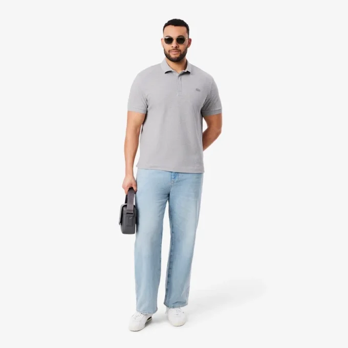 Herren-Poloshirt „Paris Stretch Piqua“ in Regular Fit