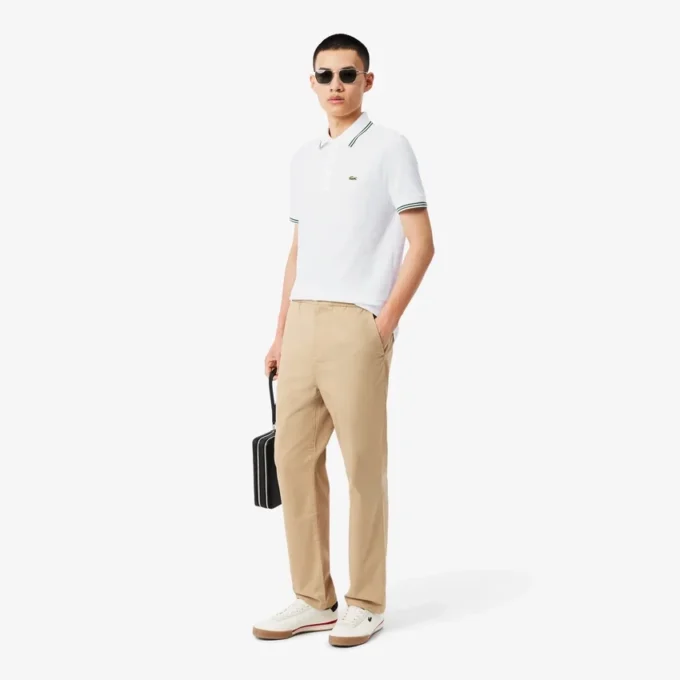 Herren-Poloshirt „Regular Fit Trim Accent L.12.12“