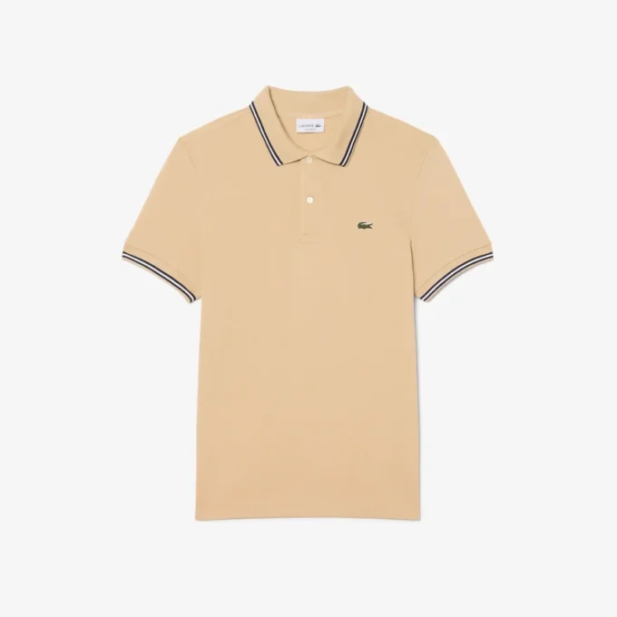 Herren-Poloshirt „Regular Fit Trim Accent L.12.12“