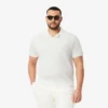 Herren-Poloshirts „Classic Fit Open Neck Paris“
