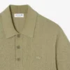 Herren-Poloshirts mit geripptem Strickkragen Herren-Poloshirts mit geripptem Strickkragen