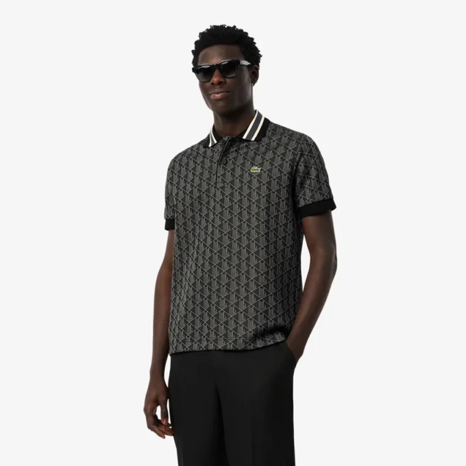 Herren-Poloshirts mit klassischer Passform und Monogramm