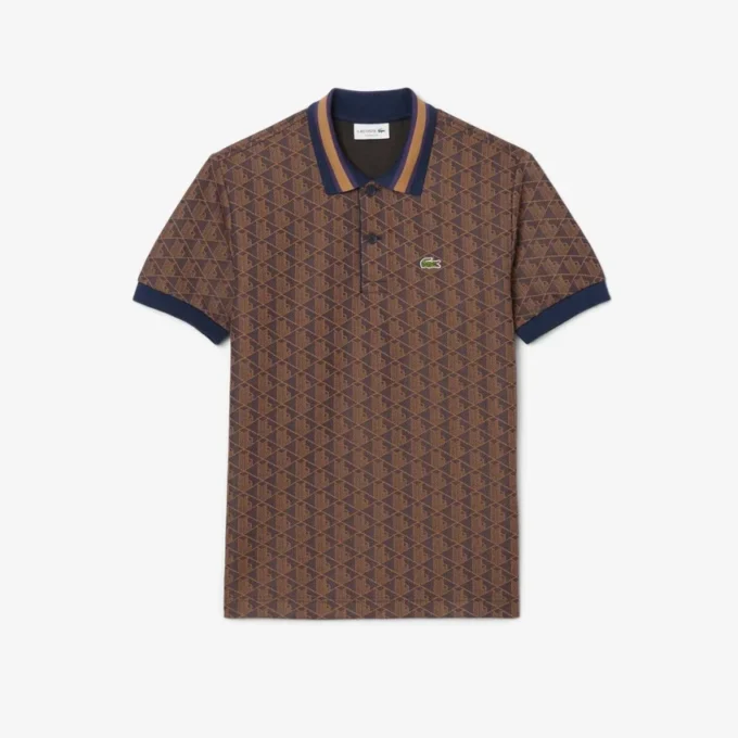 Herren-Poloshirts mit klassischer Passform und Monogramm
