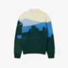 Herren-Pullover aus Alpaka-Wolle mit Landschaftsmotiv Herren-Pullover aus Alpaka-Wolle mit Landschaftsmotiv