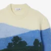 Herren-Pullover aus Alpaka-Wolle mit Landschaftsmotiv Herren-Pullover aus Alpaka-Wolle mit Landschaftsmotiv