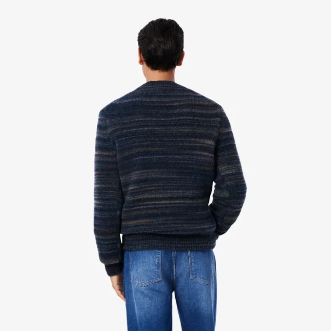 Herren-Pullover aus Alpaka-Wolle „Ombra“ Herren-Pullover aus Alpaka-Wolle „Ombra“