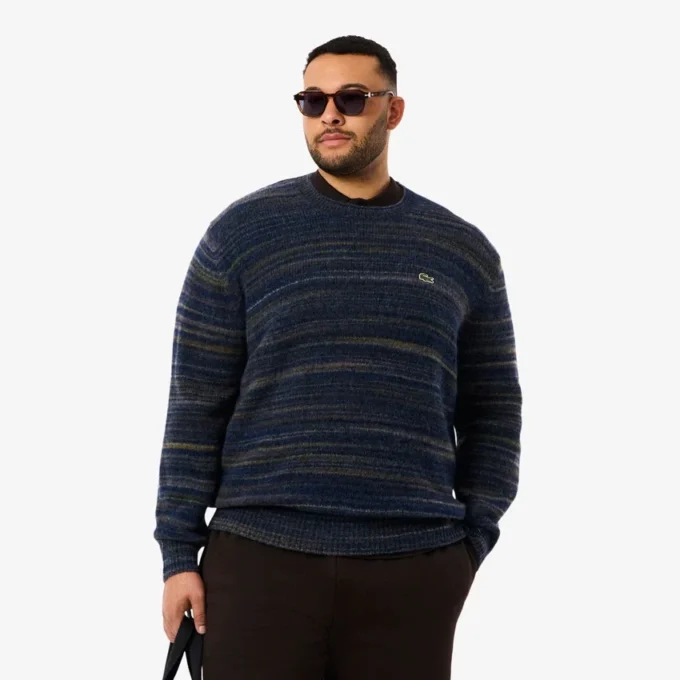 Herren-Pullover aus Alpaka-Wolle „Ombra“ Herren-Pullover aus Alpaka-Wolle „Ombra“