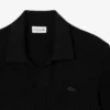 Herren-Pullover aus Baumwoll-Blend mit offenem Polokragen Herren-Pullover aus Baumwoll-Blend mit offenem Polokragen