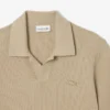 Herren-Pullover aus Baumwoll-Blend mit offenem Polokragen Herren-Pullover aus Baumwoll-Blend mit offenem Polokragen