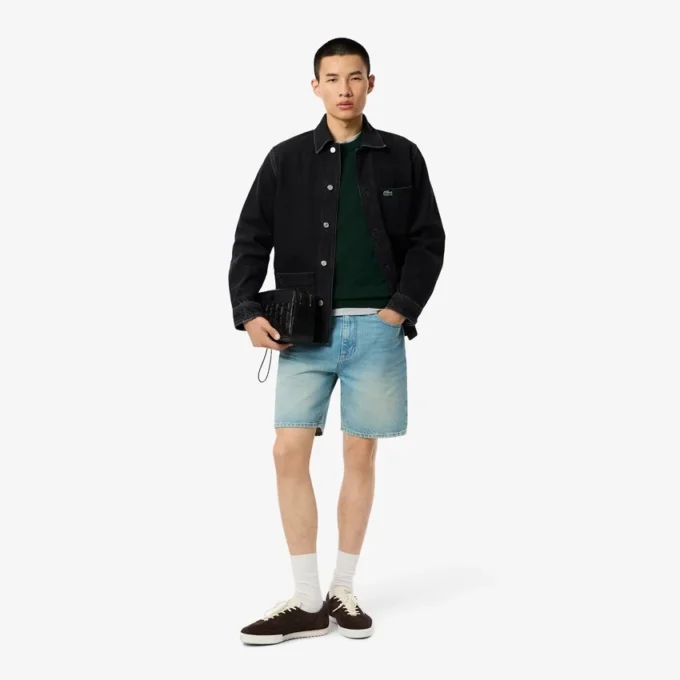Herren-Pullover aus Baumwolle mit Rundhalsausschnitt Herren-Pullover aus Baumwolle mit Rundhalsausschnitt