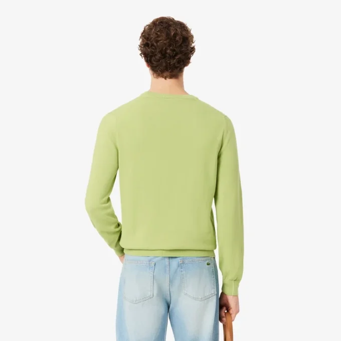 Herren-Pullover aus Baumwolle mit Rundhalsausschnitt Herren-Pullover aus Baumwolle mit Rundhalsausschnitt
