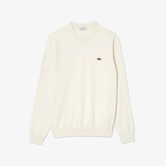 Herren-Pullover aus Baumwolle mit Rundhalsausschnitt Herren-Pullover aus Baumwolle mit Rundhalsausschnitt