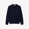 Herren-Pullover aus Baumwolle mit Rundhalsausschnitt Herren-Pullover aus Baumwolle mit Rundhalsausschnitt