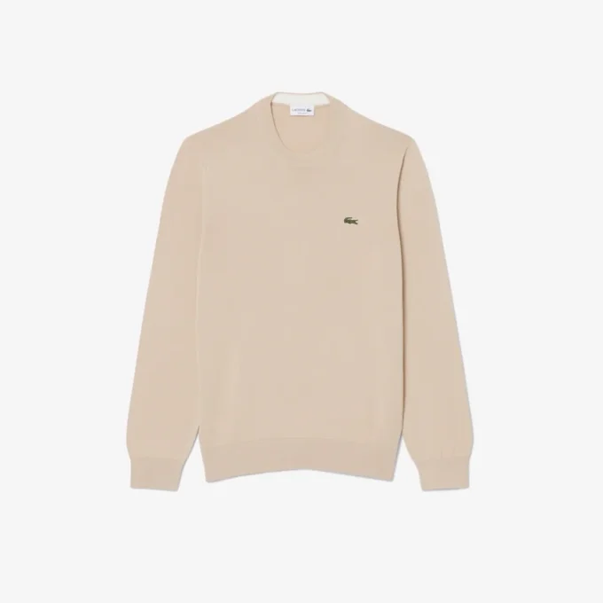 Herren-Pullover aus Baumwolle mit Rundhalsausschnitt Herren-Pullover aus Baumwolle mit Rundhalsausschnitt