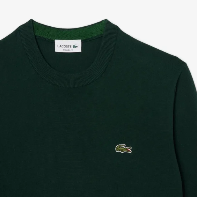 Herren-Pullover aus Baumwolle mit Rundhalsausschnitt Herren-Pullover aus Baumwolle mit Rundhalsausschnitt