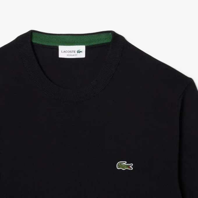 Herren-Pullover aus Baumwolle mit Rundhalsausschnitt Herren-Pullover aus Baumwolle mit Rundhalsausschnitt