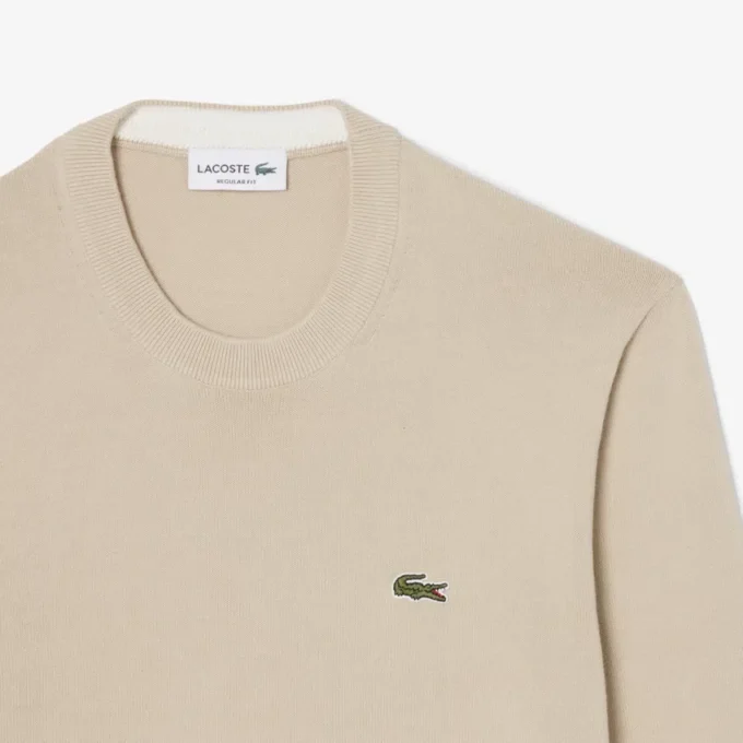 Herren-Pullover aus Baumwolle mit Rundhalsausschnitt Herren-Pullover aus Baumwolle mit Rundhalsausschnitt