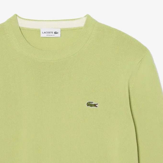 Herren-Pullover aus Baumwolle mit Rundhalsausschnitt Herren-Pullover aus Baumwolle mit Rundhalsausschnitt