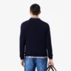 Herren-Pullover aus Baumwolle mit V-Ausschnitt Herren-Pullover aus Baumwolle mit V-Ausschnitt