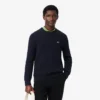 Herren-Pullover aus Baumwolle mit Zopfmuster Herren-Pullover aus Baumwolle mit Zopfmuster