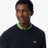 Herren-Pullover aus Baumwolle mit Zopfmuster Herren-Pullover aus Baumwolle mit Zopfmuster