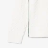 Herren-Pullover aus Baumwolle mit Zopfmuster Herren-Pullover aus Baumwolle mit Zopfmuster