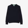 Herren-Pullover aus Merinowolle mit Rundhalsausschnitt Herren-Pullover aus Merinowolle mit Rundhalsausschnitt