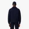 Herren-Pullover aus schwerer Wolle mit halbem Reißverschluss Herren-Pullover aus schwerer Wolle mit halbem Reißverschluss