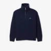 Herren-Pullover aus schwerer Wolle mit halbem Reißverschluss Herren-Pullover aus schwerer Wolle mit halbem Reißverschluss