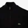 Herren-Pullover aus Wolle mit halbem Reißverschluss Herren-Pullover aus Wolle mit halbem Reißverschluss