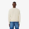 Herren-Pullover aus Wolle mit Intarsien-Logo Herren-Pullover aus Wolle mit Intarsien-Logo