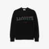 Herren-Pullover aus Wolle mit Intarsien-Logo Herren-Pullover aus Wolle mit Intarsien-Logo