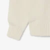 Herren-Pullover aus Wolle mit Intarsien-Logo Herren-Pullover aus Wolle mit Intarsien-Logo