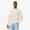 Herren-Pullover aus Wolle mit Patchwork-Effekt in lockerer Passform Herren-Pullover aus Wolle mit Patchwork-Effekt in lockerer Passform