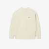 Herren-Pullover aus Wolle mit Patchwork-Effekt in lockerer Passform Herren-Pullover aus Wolle mit Patchwork-Effekt in lockerer Passform